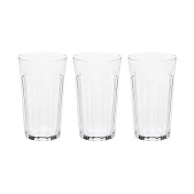 [MUJI無印良品]碳酸玻璃杯三件組/300ml