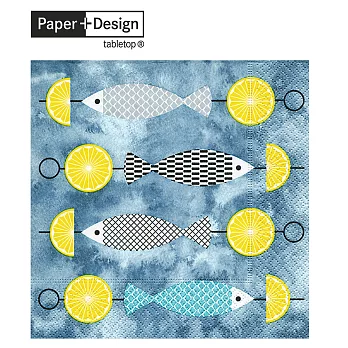 【Paper+Design】蝶谷巴特 德國餐巾紙 - 我喜歡魚