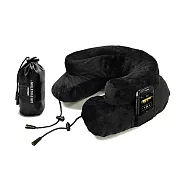 《Cabeau》專利進化護頸充氣枕-黑色2.0