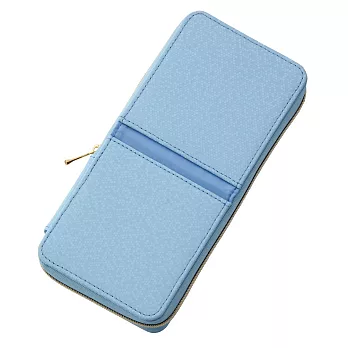Raymay 對折磁鐵固定筆盒M/水藍