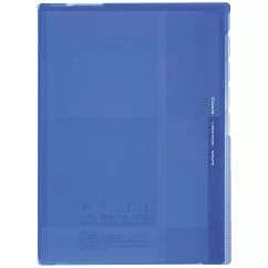 KOKUYO Glassele直式5層資料夾A4─藍