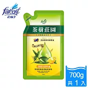【茶樹莊園】超濃縮洗碗精補充包(700g/入)-茶樹檸檬