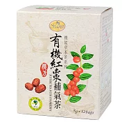 【曼寧】有機紅棗補氣茶(5gx12入)