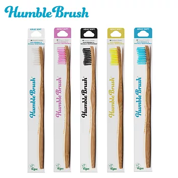 Humble Brush 瑞典竹製軟毛牙刷5入組