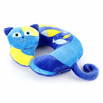 【 Travel Blue 藍旅 旅行配件 】 Kitty 凱蒂貓 兒童U型/ㄇ型頸枕 TB282