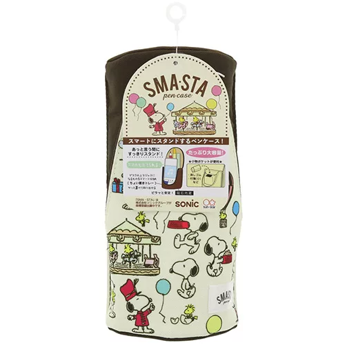 博客來 Sun Star Sma Sta大容量站立式磁鐵反折帆布收納筆袋多功能筆袋snoopy遊樂園咖 博客來 Sun Star Sma Sta大容量站立式磁鐵反折帆布收納筆袋多功能筆袋snoopy遊樂園咖