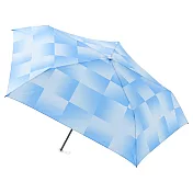 【estaa】日本抗UV超輕量迷你晴雨折傘90g ‧晴間天藍