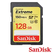 【代理商公司貨】SanDisk 128GB Extreme U3 SDXC UHS-I V30 記憶卡