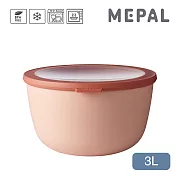 MEPAL / Cirqula 圓形密封保鮮盒3L- 粉