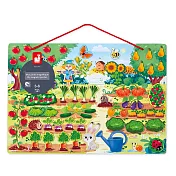 【法國Janod】 磁鐵遊戲板-花園農場