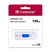 創見 Transcend 128GB JetFlash 790 隨身碟 -白色 JF790W/128G