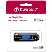創見 Transcend 256GB JetFlash 790 隨身碟 -黑色 JF790K/256G