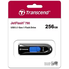 創見 Transcend 256GB JetFlash 790 隨身碟 ─黑色 JF790K/256G