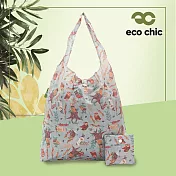 【英國ECO】時尚摺疊購物袋(100%再生環保纖維布料)-貓頭鷹