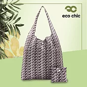 【英國ECO】時尚摺疊購物袋(100%再生環保纖維布料)-幾何