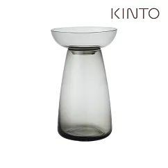 KINTO / AQUA CULTURE 玻璃花瓶 (大)─ 灰