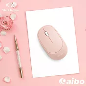 aibo KA810 2.4G輕薄靜音無線滑鼠浪漫粉