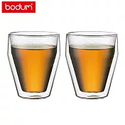 【Bodum】TITLIS 雙層玻璃杯兩件組250cc-2入/可堆疊