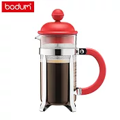 【Bodum】CAFFETTIERA 法式濾壓壺350cc紅色