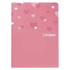 KOKUYO Campus雙層資料夾A4─粉紅