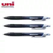 (3隻1包)三菱 SXN-150國民溜溜筆 0.38 藍
