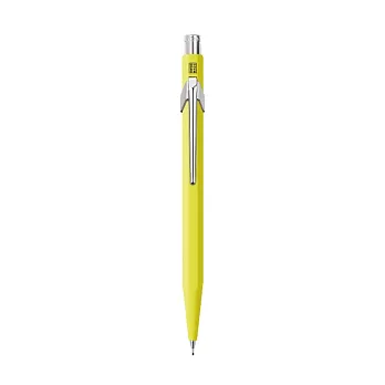 【CDA 瑞士卡達】844 0.5mm自動鉛筆 螢光黃