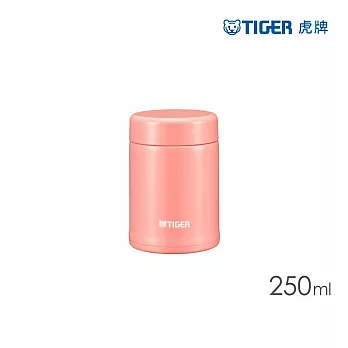 TIGER虎牌 超輕量真空不鏽鋼保溫杯250ml(MCA-025)  橘粉紅