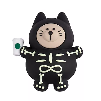 [星巴克]夜光黑貓小熊磁鐵