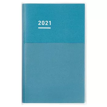 KOKUYO JIBUN 2021手帳一日一頁DAYS mini -藍