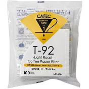 日本【CAFEC】淺焙專用濾紙-100入(白色)
