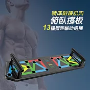 新款13功能俯臥撐板健身器 可折疊式伏地挺身訓練器