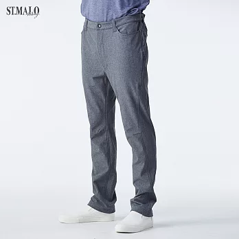 【ST.MALO】頂級三防保暖透氣防水機能男褲-1937MT-L鋼鐵灰