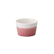 【日本YAMAKA】雙色質感系列陶瓷小碗8.8cm ‧白粉