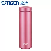 TIGER虎牌 夢重力超輕量廣口不鏽鋼真空保溫瓶 500ml (MMZ-A502)霜粉色