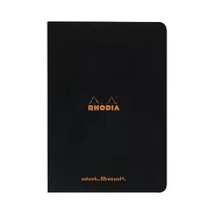 【Rhodia|classic】staplebound notebook騎馬釘筆記本_A4_5x5方格_80g_24張_黑皮