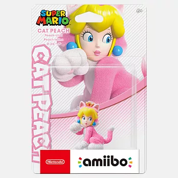【任天堂 Nintendo】amiibo 貓咪碧姬公主(超級瑪利歐 ３Ｄ世界 ＋ 狂怒世界系列)