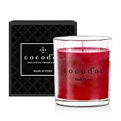 【cocodor】香氛精油蠟燭130g-黑櫻桃