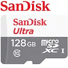 代理商公司貨 SanDisk 128GB 100MB/s Ultra microSDXC UHS-I 記憶卡 白卡