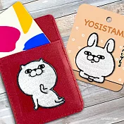 YOSISTAMP/呦嘻百分百 -兔兔&貓貓刺繡燙貼組