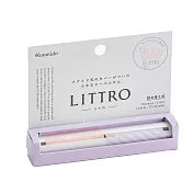【Kanmido】LITTRO 攜帶式筆型便利貼 ‧粉圓點/紫斜紋
