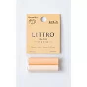 【Kanmido】LITTRO 攜帶式筆型便利貼補充捲 ‧橘色/粉橘