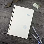 【Conifer 綠的事務】2021年25K橫式週誌內頁(20孔6孔通用)米