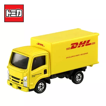 【日本正版授權】TOMICA NO.109 DHL 貨車 玩具車 多美小汽車 158684