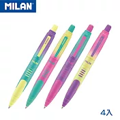 MILAN COMPACT雲彩朵朵原子筆(藍)_1.0mm支原子筆(4入)
