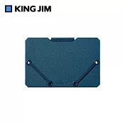 【KING JIM】Sand It 名片夾 深藍 (2512-BL)