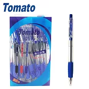 (盒裝50支) Tomato BA-10跳動原子筆0.7mm 藍