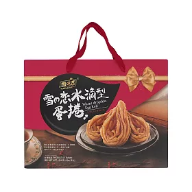 博客來 雪之戀 千層水滴蛋捲禮盒