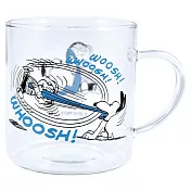 【K.ONISHI】Snoopy史奴比系列耐熱玻璃馬克杯370ml ‧ 藍