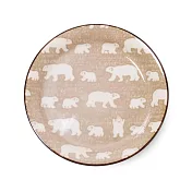【Minoru陶器】北極熊陶瓷淺盤16cm ‧米