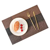 【EZlife】歐式防水耐磨隔熱餐桌墊(45*30 cm)2入組-A3